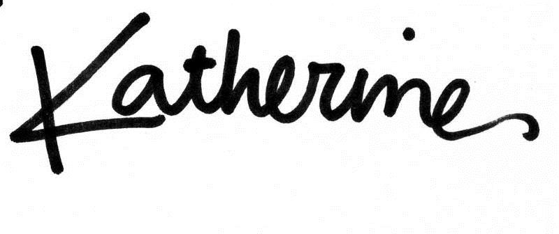 Katherine signature