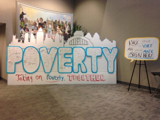 Poverty Signing Wall