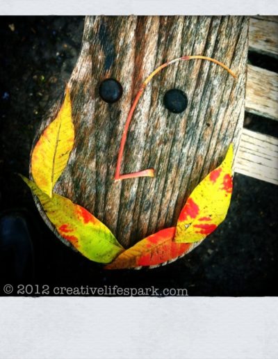 Happy Bench #tinycreativeacts