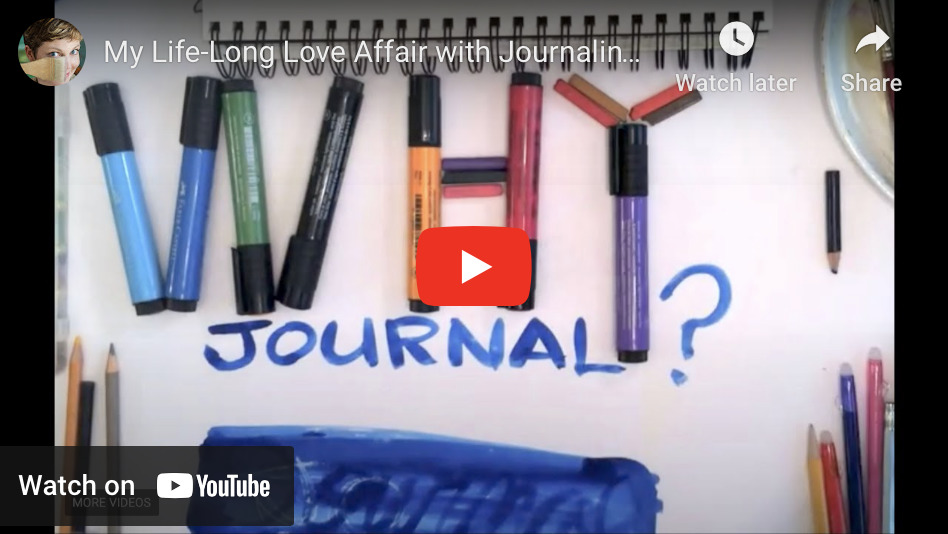 My Life-Long Love Affair with Journaling: The Animated Story